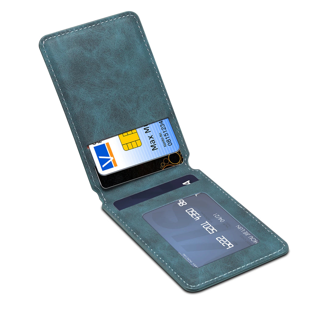 Premium MagSafe Leather Card Holder