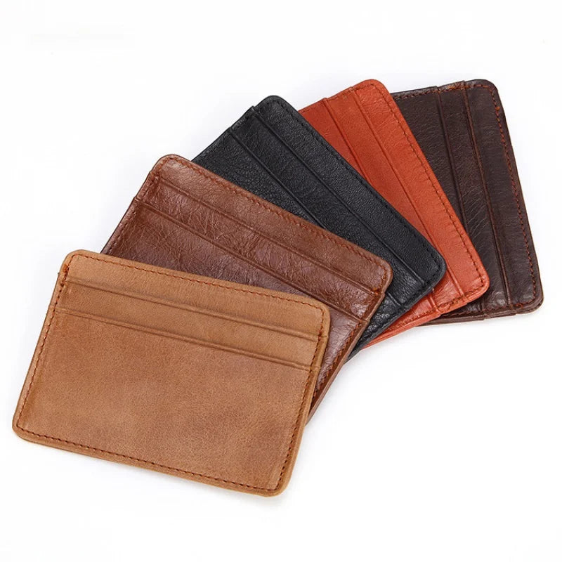 Classic Leather Card Wallet