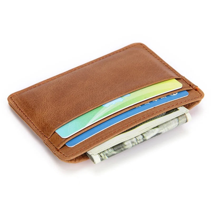 Classic Leather Card Wallet