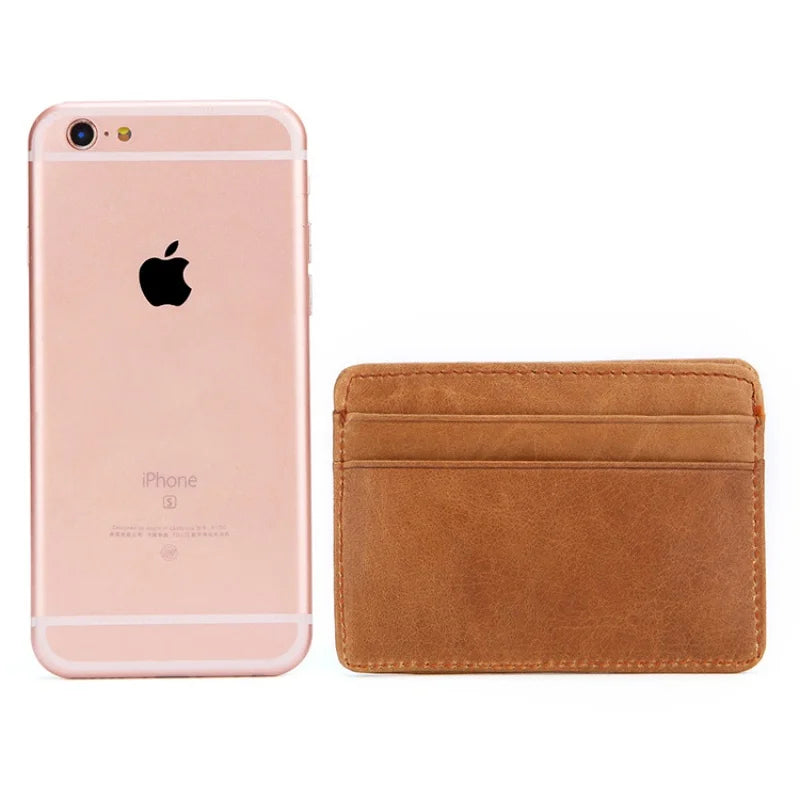Classic Leather Card Wallet